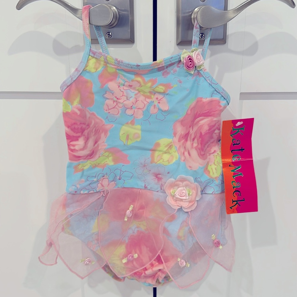 NWT Kate Mack tutu bathing suit size 18M